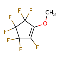 1,3,3,4,4,5,5-heptafluoro-2-methoxycyclopent-1-ene