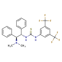 1-[3,5-bis(trifluoromethyl)phenyl]-3-[(1S,2S)-2-(dimethylamino)-1,2-diphenylethyl]thiourea