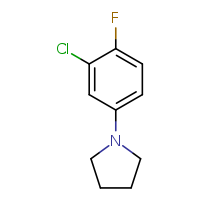1-(3-chloro-4-fluorophenyl)pyrrolidine