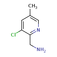 1-(3-chloro-5-methylpyridin-2-yl)methanamine