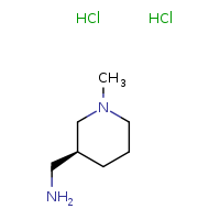 1-[(3S)-1-methylpiperidin-3-yl]methanamine dihydrochloride