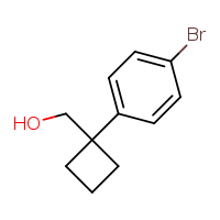 [1-(4-bromophenyl)cyclobutyl]methanol