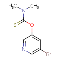 1-[(5-bromopyridin-3-yl)oxy]-N,N-dimethylmethanethioamide