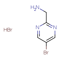 1-(5-bromopyrimidin-2-yl)methanamine hydrobromide