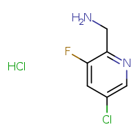 1-(5-chloro-3-fluoropyridin-2-yl)methanamine hydrochloride