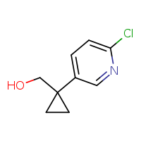 [1-(6-chloropyridin-3-yl)cyclopropyl]methanol