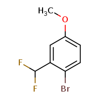 1-bromo-2-(difluoromethyl)-4-methoxybenzene