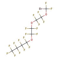 1-(bromodifluoromethoxy)-1,1,2,2-tetrafluoro-2-[1,1,2,2-tetrafluoro-2-(1,1,2,2,3,3,4,4,4-nonafluorobutoxy)ethoxy]ethane