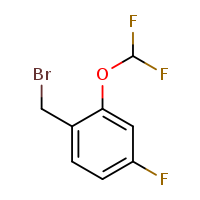 1-(bromomethyl)-2-(difluoromethoxy)-4-fluorobenzene