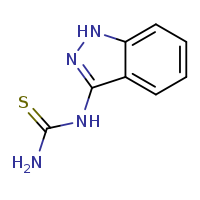1H-indazol-3-ylthiourea