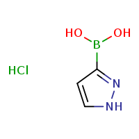 1H-pyrazol-3-ylboronic acid hydrochloride