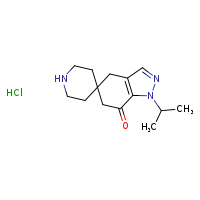 1-isopropyl-4,6-dihydrospiro[indazole-5,4'-piperidin]-7-one hydrochloride