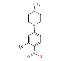 1-methyl-4-(3-methyl-4-nitrophenyl)piperazine