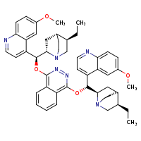 1-[(R)-[(2R,4S,5R)-5-ethyl-1-azabicyclo[2.2.2]octan-2-yl](6-methoxyquinolin-4-yl)methoxy]-4-[(S)-[(2S,4R,5R)-5-ethyl-1-azabicyclo[2.2.2]octan-2-yl](6-methoxyquinolin-4-yl)methoxy]phthalazine