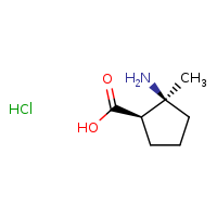(1R,2S)-2-amino-2-methylcyclopentane-1-carboxylic acid hydrochloride