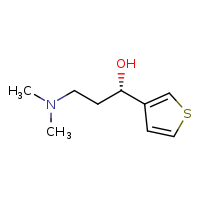 (1S)-3-(dimethylamino)-1-(thiophen-3-yl)propan-1-ol
