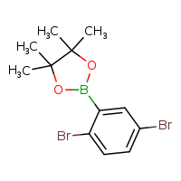 2-(2,5-dibromophenyl)-4,4,5,5-tetramethyl-1,3,2-dioxaborolane