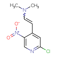 [2-(2-chloro-5-nitropyridin-4-yl)ethenyl]dimethylamine