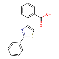 2-(2-phenyl-1,3-thiazol-4-yl)benzoic acid