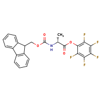 2,3,4,5,6-pentafluorophenyl (2R)-2-{[(9H-fluoren-9-ylmethoxy)carbonyl]amino}propanoate