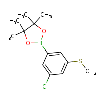 2-[3-chloro-5-(methylsulfanyl)phenyl]-4,4,5,5-tetramethyl-1,3,2-dioxaborolane