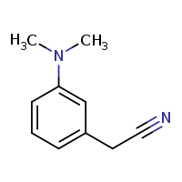 2-[3-(dimethylamino)phenyl]acetonitrile