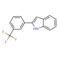 2-[3-(trifluoromethyl)phenyl]-1H-indole
