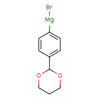 2-[4-(bromomagnesio)phenyl]-1,3-dioxane