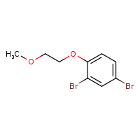 2,4-dibromo-1-(2-methoxyethoxy)benzene