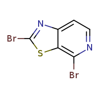 2,4-dibromo-[1,3]thiazolo[5,4-c]pyridine