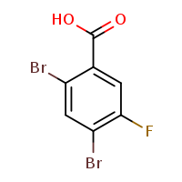 2,4-dibromo-5-fluorobenzoic acid