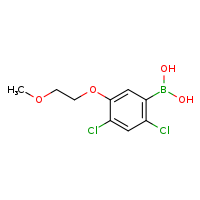 2,4-dichloro-5-(2-methoxyethoxy)phenylboronic acid