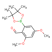 2,4-dimethoxy-6-(4,4,5,5-tetramethyl-1,3,2-dioxaborolan-2-yl)benzaldehyde
