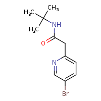 2-(5-bromopyridin-2-yl)-N-tert-butylacetamide