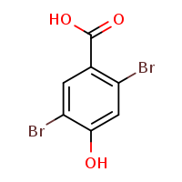 2,5-dibromo-4-hydroxybenzoic acid
