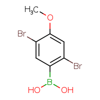 2,5-dibromo-4-methoxyphenylboronic acid