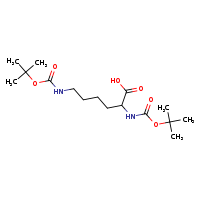 2,6-bis[(tert-butoxycarbonyl)amino]hexanoic acid
