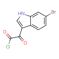 2-(6-bromo-1H-indol-3-yl)-2-oxoacetyl chloride