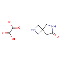 2,6-diazaspiro[3.4]octan-7-one; oxalic acid