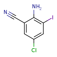 2-amino-5-chloro-3-iodobenzonitrile
