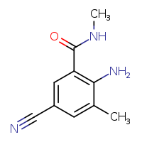 2-amino-5-cyano-N,3-dimethylbenzamide