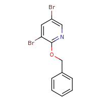 2-(benzyloxy)-3,5-dibromopyridine