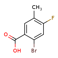 2-溴-4-氟-5-甲基苯甲酸