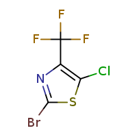 2-bromo-5-chloro-4-(trifluoromethyl)-1,3-thiazole