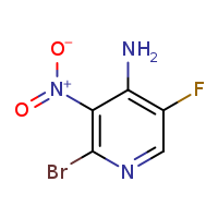 2-bromo-5-fluoro-3-nitropyridin-4-amine