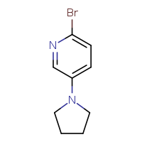 2-bromo-5-(pyrrolidin-1-yl)pyridine