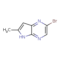 2-bromo-6-methyl-5H-pyrrolo[2,3-b]pyrazine