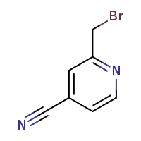 2-(bromomethyl)pyridine-4-carbonitrile