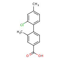 2'-chloro-2,4'-dimethyl-[1,1'-biphenyl]-4-carboxylic acid