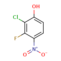 2-chloro-3-fluoro-4-nitrophenol